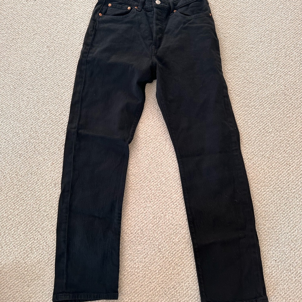 Levi's Black Denim Jeans